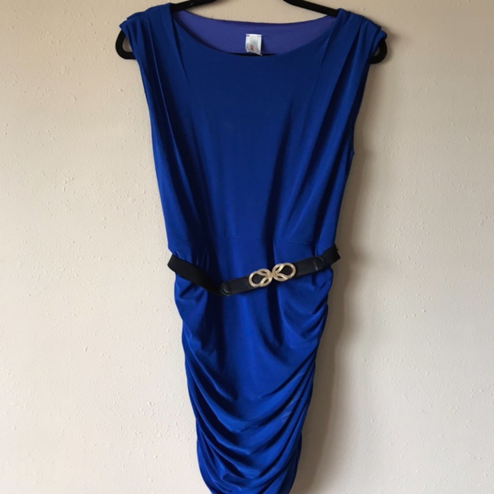 Blue Bodycon Dress